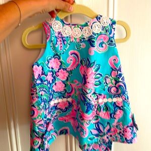 Lilly Pulitzer dress and bloomers 12-18 months